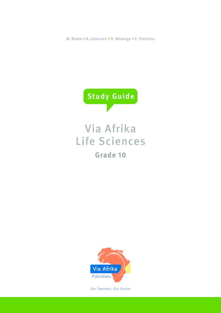 Life Science Grade 10 STANMORE Secondary