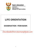 Life Orientation(Grade 12) | STANMORE Secondary